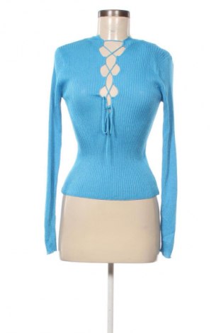 Pulover de femei Mango, Mărime L, Culoare Albastru, Preț 71,05 Lei