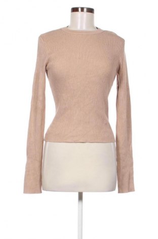 Pulover de femei NA-KD, Mărime M, Culoare Bej, Preț 108,04 Lei