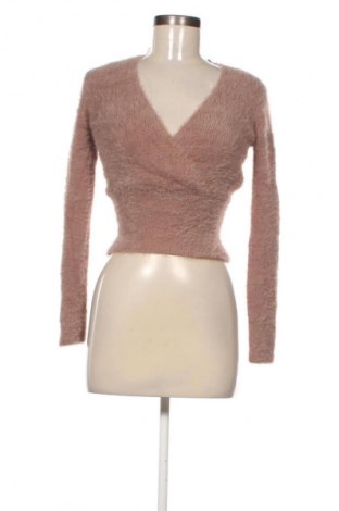 Damski sweter Pink Rose, Rozmiar XS, Kolor Brązowy, Cena 99,99 zł