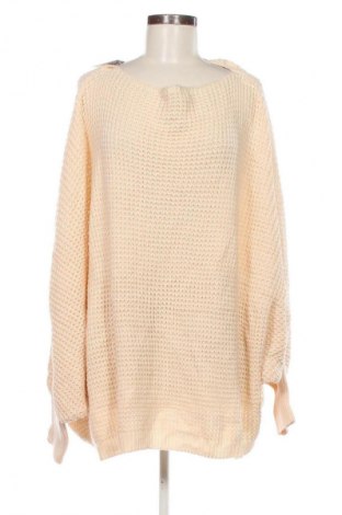 Damenpullover SHEIN, Größe XXL, Farbe Ecru, Preis 13,99 €