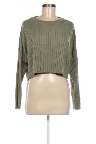 Pulover de femei Stradivarius, Mărime M, Culoare Verde, Preț 77,17 Lei