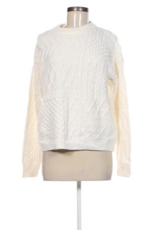 Pulover de femei Time and tru, Mărime L, Culoare Alb, Preț 40,99 Lei