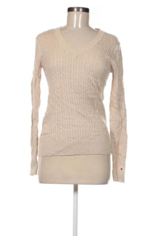 Pulover de femei Tommy Hilfiger, Mărime S, Culoare Bej, Preț 292,99 Lei