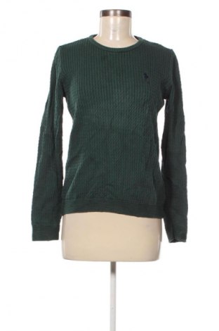 Damski sweter U.S. Polo Assn., Rozmiar M, Kolor Zielony, Cena 142,53 zł