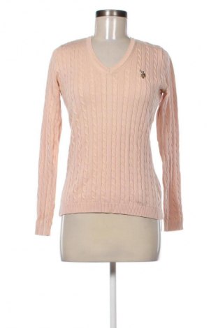 Damski sweter U.S. Polo Assn., Rozmiar XS, Kolor Różowy, Cena 142,39 zł