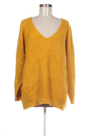 Γυναικείο πουλόβερ Unbranded, Μέγεθος XL, Χρώμα Κίτρινο, Τιμή 12,99 €