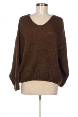 Damski sweter Unbranded, Rozmiar M, Kolor Brązowy, Cena 87,99 zł