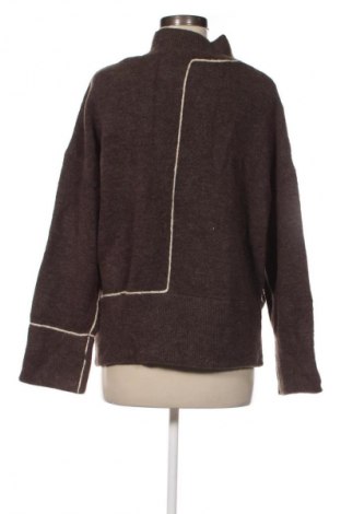 Damski sweter Zara, Rozmiar L, Kolor Brązowy, Cena 69,99 zł