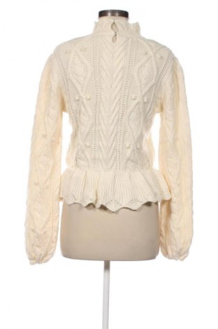Damenpullover Zara, Größe S, Farbe Ecru, Preis 21,99 €