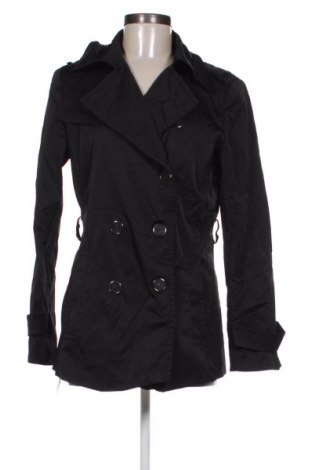 Damen Trenchcoat Zara, Größe L, Farbe Schwarz, Preis 29,99 €