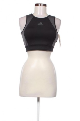 Damen Sporttop Adidas, Größe M, Farbe Schwarz, Preis € 46,65