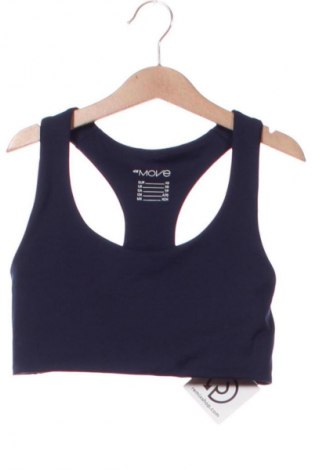 Damski sportowy top H&M, Rozmiar XS, Kolor Niebieski, Cena 34,48 zł