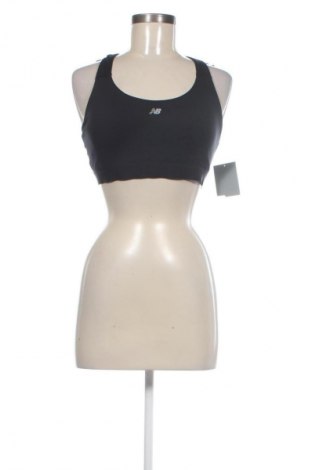 Damski sportowy top New Balance, Rozmiar M, Kolor Czarny, Cena 202,99 zł