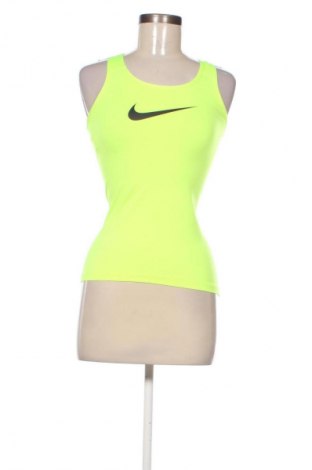 Γυναίκειο αθλητικό τοπ Nike, Μέγεθος XS, Χρώμα Πράσινο, Τιμή 12,15 €