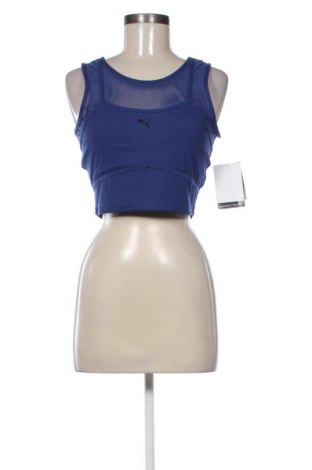 Dámsky športový top  PUMA, Veľkosť M, Farba Modrá, Cena  39,39 €