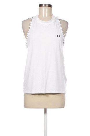 Damski sportowy top Under Armour, Rozmiar M, Kolor Biały, Cena 252,99 zł