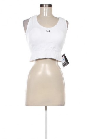 Damski sportowy top Under Armour, Rozmiar XL, Kolor Biały, Cena 252,99 zł