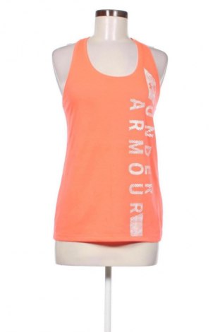 Damen Sporttop Under Armour, Größe S, Farbe Orange, Preis 17,00 €