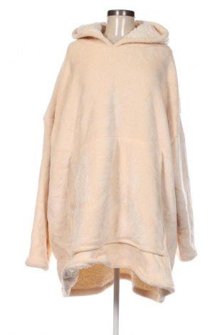 Γυναικείο φούτερ Unbranded, Μέγεθος 4XL, Χρώμα Εκρού, Τιμή 18,99 €