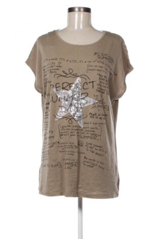 Damski top Bpc Bonprix Collection, Rozmiar XL, Kolor Beżowy, Cena 66,67 zł