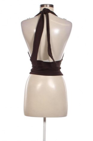 Γυναικείο τοπ Gina Tricot, Μέγεθος XXS, Χρώμα Καφέ, Τιμή 39,99 €