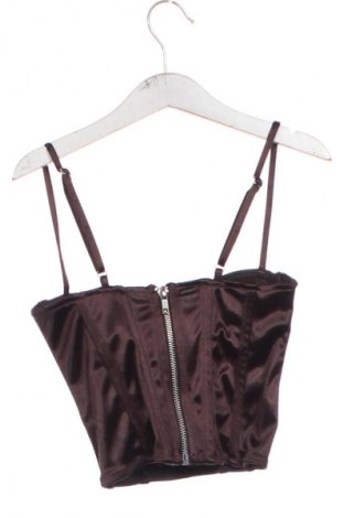 Dámsky top  H&M Divided, Veľkosť XXS, Farba Hnedá, Cena  14,83 €