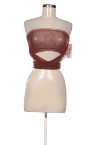 Damski top Micas, Rozmiar S, Kolor Brązowy, Cena 105,75 zł