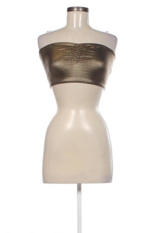Top de femei ONLY, Mărime M, Culoare Auriu, Preț 53,99 Lei