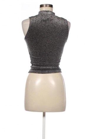 Damski top Sinsay, Rozmiar S, Kolor Srebrzysty, Cena 67,00 zł