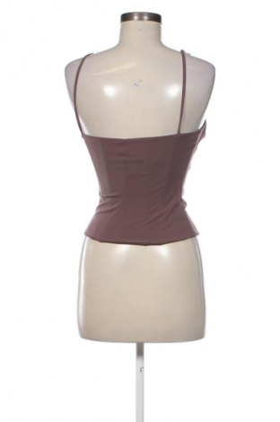 Γυναικείο τοπ Zara, Μέγεθος XS, Χρώμα Καφέ, Τιμή 9,21 €