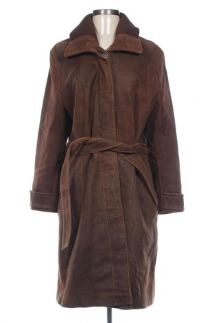 Damen Ledermantel Arma, Größe XL, Farbe Braun, Preis 280,31 €