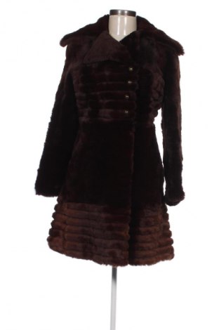 Дамско кожено палто Unbranded, Размер M, Цвят Кафяв, Цена 407,55 лв.