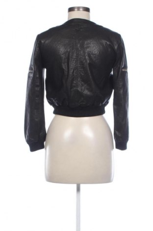 Damen Lederjacke Adidas Slvr, Größe XS, Farbe Schwarz, Preis 140,52 €