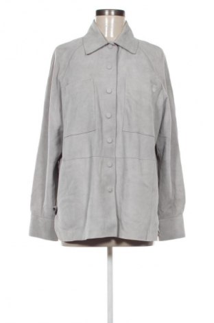 Damen Lederjacke Emporio Armani, Größe XL, Farbe Grau, Preis 774,99 €