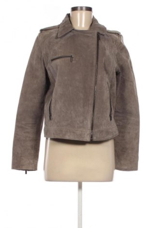 Női bőrdzseki Mango, Méret L, Szín Szürke, Ár 16 499 Ft