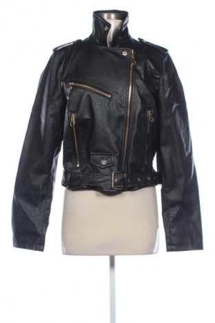 Damen Lederjacke Sinsay, Größe XL, Farbe Schwarz, Preis 29,74 €