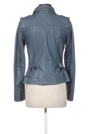 Γυναικείο δερμάτινο μπουφάν Superdry, Μέγεθος M, Χρώμα Μπλέ, Τιμή 99,74 €