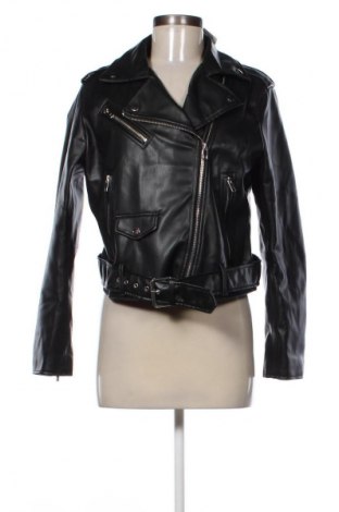 Damen Lederjacke Zara, Größe L, Farbe Schwarz, Preis € 21,00