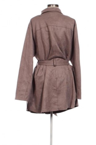 Damski płaszcz Maxi Blue, Rozmiar 3XL, Kolor Popielaty róż, Cena 36,99 zł