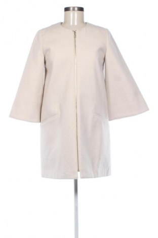 Palton de femei Reserved, Mărime XS, Culoare Ecru, Preț 231,51 Lei