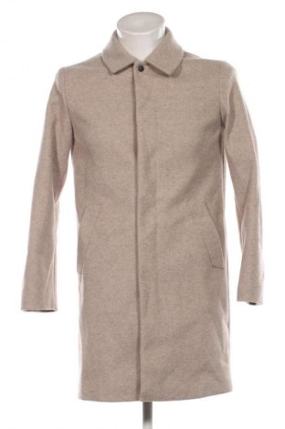 Мъжко палто Topman, Размер XS, Цвят Бежов, Цена 60,99 лв.