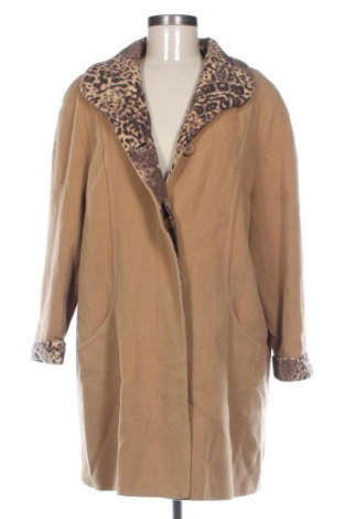 Damski płaszcz Wool & Cashmere, Rozmiar L, Kolor Beżowy, Cena 220,22 zł