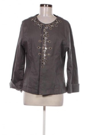 Damen Blazer Glamour, Größe L, Farbe Grau, Preis 24,48 €