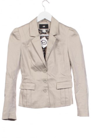 Dámske sako  H&M, Veľkosť XS, Farba Béžová, Cena  27,95 €