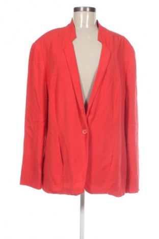 Damen Blazer Ulla Popken, Größe XXL, Farbe Rot, Preis 34,78 €