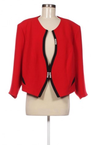 Γυναικείο σακάκι Unbranded, Μέγεθος 4XL, Χρώμα Κόκκινο, Τιμή 25,00 €