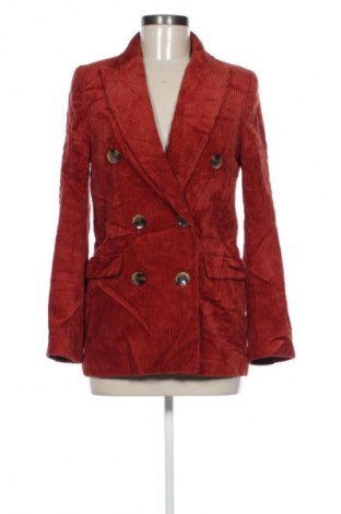 Sacou de femei Zara, Mărime XS, Culoare Roșu, Preț 164,99 Lei