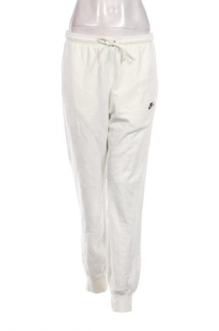Pantaloni trening de femei Nike, Mărime M, Culoare Alb, Preț 322,99 Lei