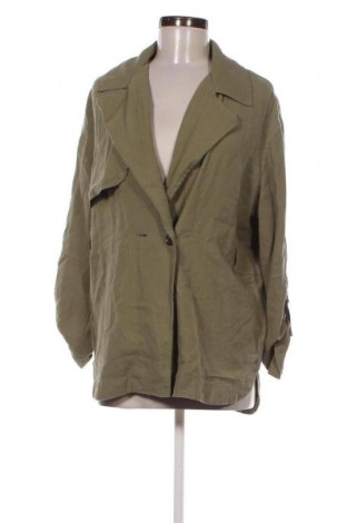 Geacă de femei Bershka, Mărime XS, Culoare Verde, Preț 126,32 Lei