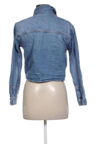 Дамско яке Pull&Bear, Размер XS, Цвят Син, Цена 23,99 лв.